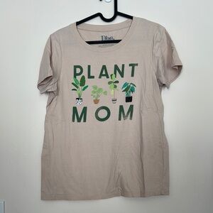 Doe Tan Short Sleeve Tee Plant Mom